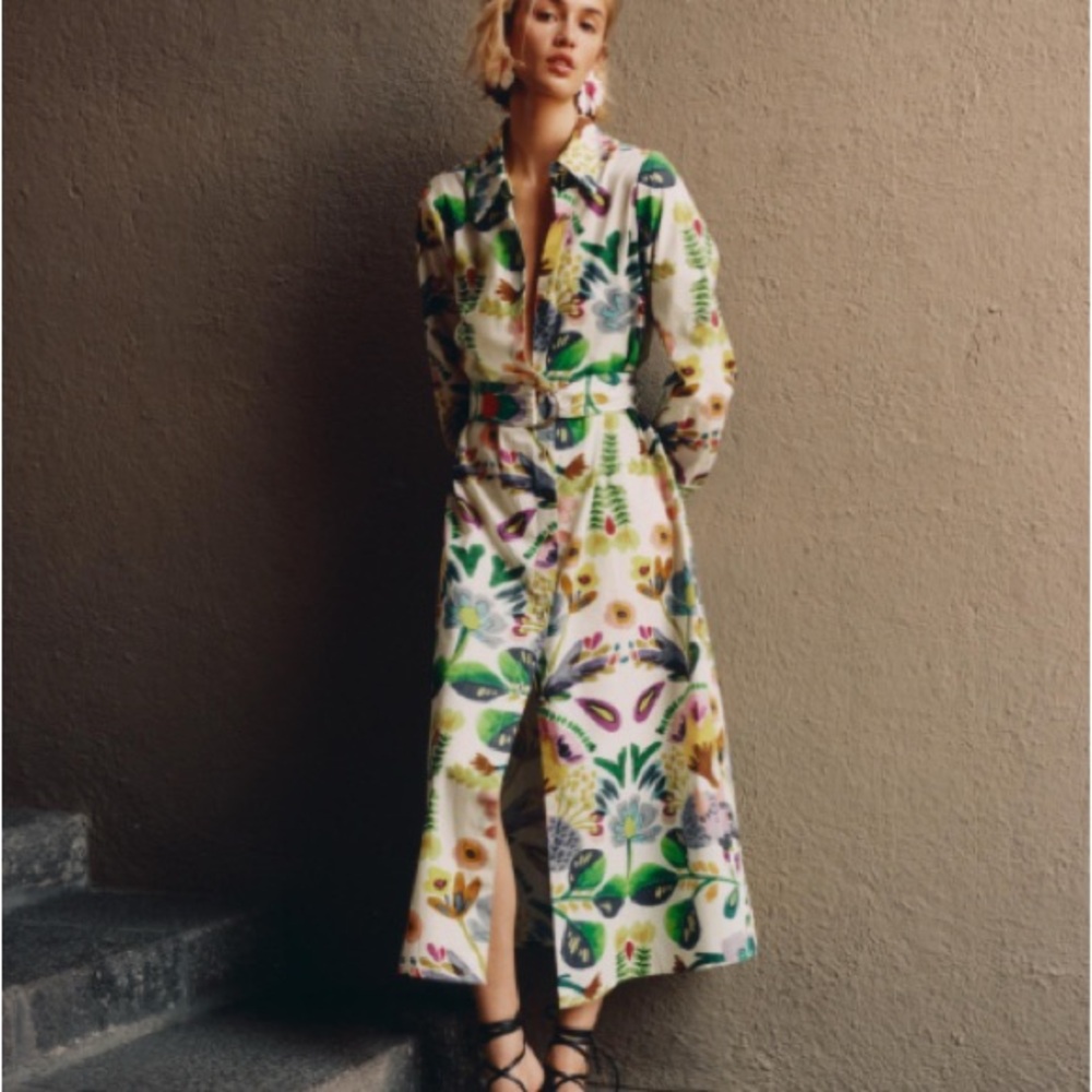 NWT Zara maxi floral dress